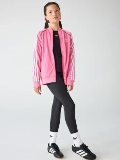 adidas Originals Black/White Taekwondo Lace Junior Trainers