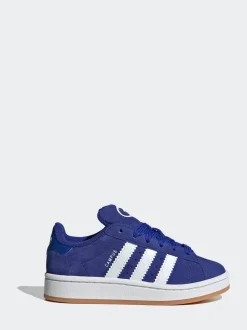 adidas Originals Blue Campus 00s Elastic Lace Kids Trainers