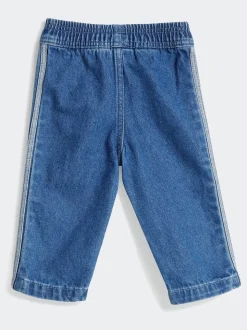 adidas originals Blue Sweatshirt and Denim Legging Set Infant Kids