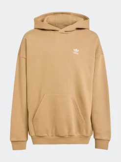 adidas Originals Brown Loose Fleece Kids Hoodie