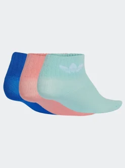 adidas Originals Multi colour 3 Pack Ankle Socks