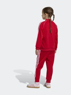 adidas Originals Red SST Little Kids Tracksuit