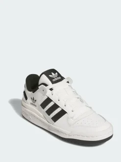 adidas Originals White Forum Low CL Shoes