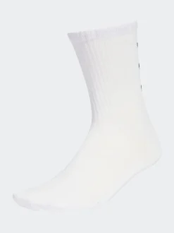 adidas Originals White Trefoil Liner Socks 3 Pack