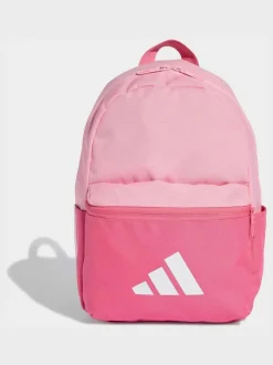 adidas Pink 3 Bar Kids Backpack