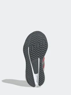 adidas Red Duramo SL Hook and Loop Running Kids Trainers