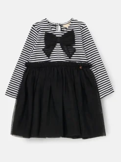 Angel & Rocket Black Carrie Bow Tutu Dress