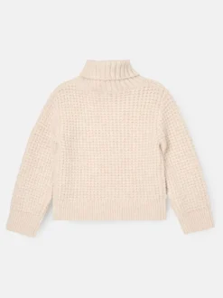 Angel & Rocket Cream Maddie Chunky Rollneck Jumper