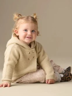 Angel & Rocket Cream Pippa Boucle Knit Cardigan