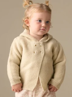Angel & Rocket Cream Pippa Boucle Knit Cardigan