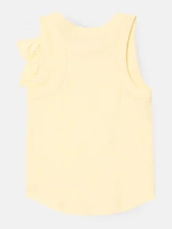 Angel & Rocket Yellow Jess Yellow Flower Corsage Vest