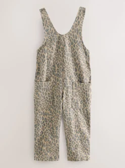Animal Slouchy Dungarees (3-16yrs)