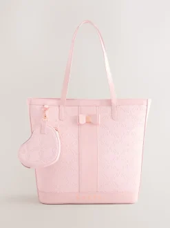 Baker by Ted Baker Embossed PU Tote Bag