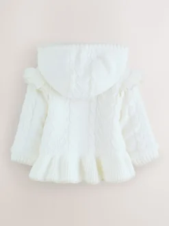 Baker by Ted Baker Knitted Bow Detail Coatigan