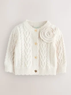 Baker by Ted Baker Knitted Corsage Cardigan