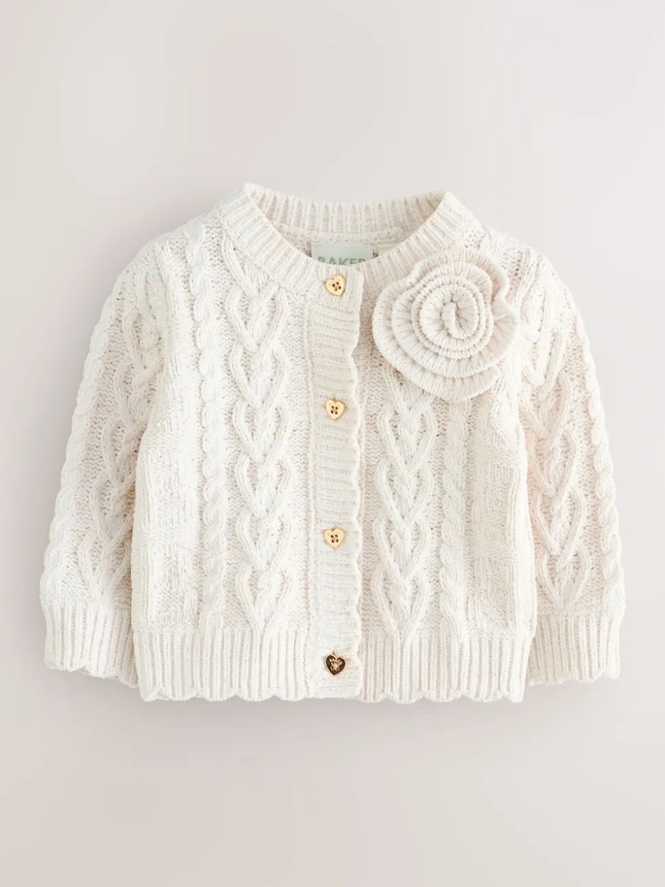 Baker by Ted Baker Knitted Corsage Cardigan