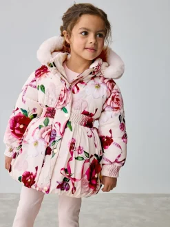 Baker by Ted Baker Shower Resistant Bubble Hem Padded Coat