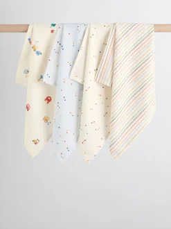 Bright Farm Baby Muslin Cloths 4 Pack