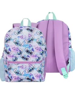 Character Purple Lilo and Stitch 3 Piece Schoolbag Set