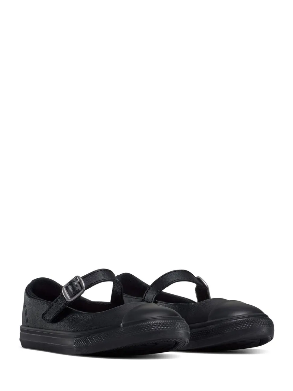 Converse Black Chuck Taylor Kid Dainty Mary Jane Trainers