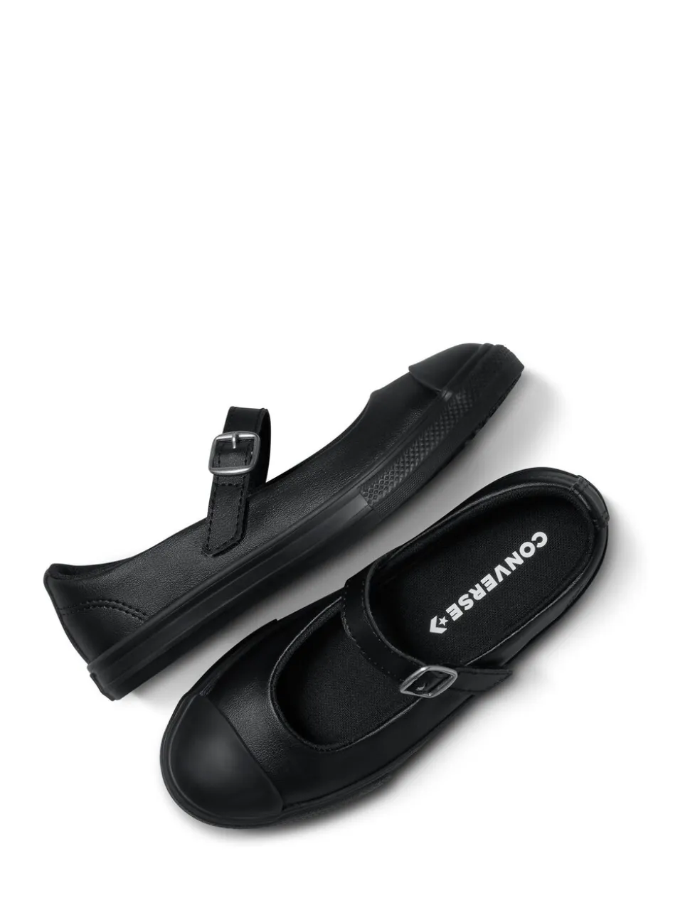 Converse Black Chuck Taylor Kid Dainty Mary Jane Trainers