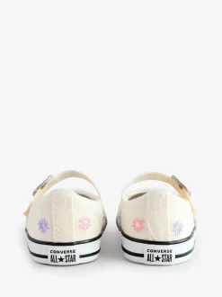 Converse Cream Infant Chuck Taylor Dainty Mary Jane Shoes