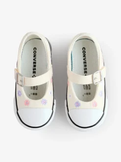 Converse Cream Infant Chuck Taylor Dainty Mary Jane Shoes