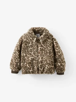 Cotton On Animal Teddy Bomber Jacket