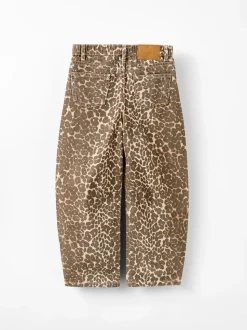 Cotton On Animal Unisex Barrel Leg Denim Jeans