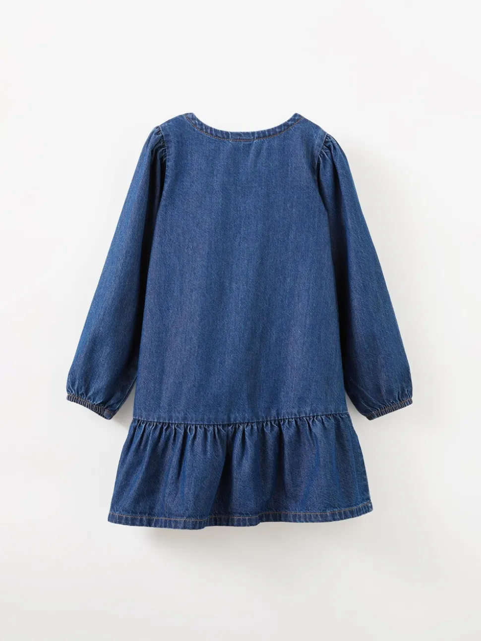 Cotton On Blue Betty Bow Front Denim Dress