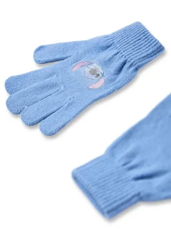 Disney Lilo & Stitch Girls Hat & Gloves Set