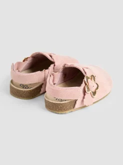 JoJo Maman Bébé Dusky Pink Slip-On Clogs