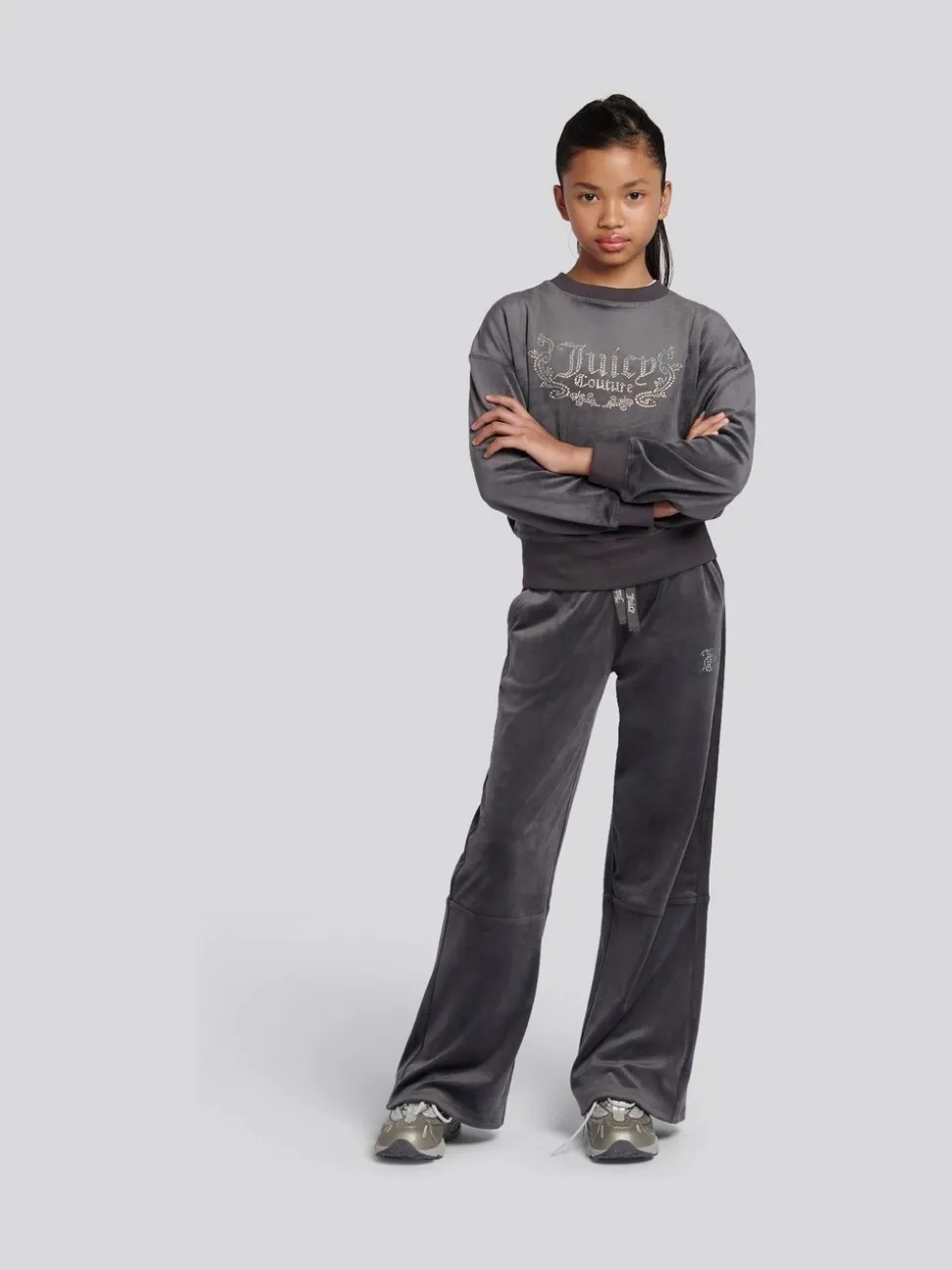 Juicy Couture Black Crew Neck Sweatshirt