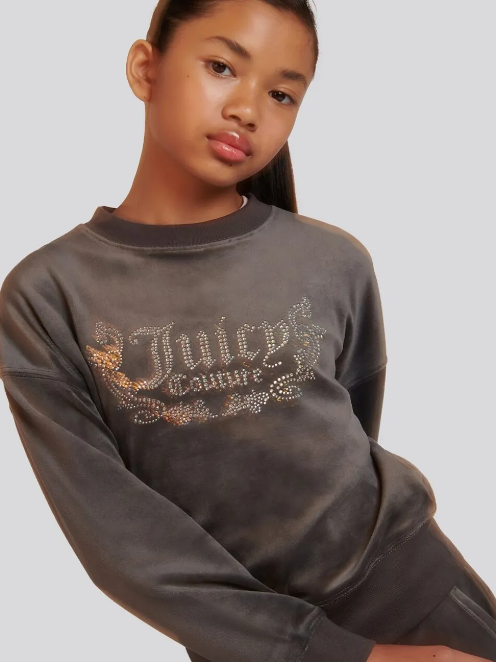 Juicy Couture Black Crew Neck Sweatshirt