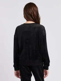 Juicy Couture Black Crew Neck Sweatshirt