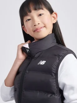 New Balance Black Bond Quilted Gilet