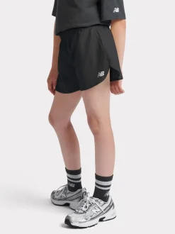New Balance Black Kids Woven Shorts