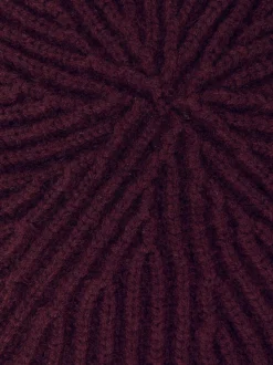 Reiss Berry Beatrice 13-14 yrs Wool Blend Rib Knit Beret With Cashmere