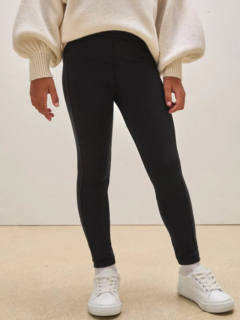 Reiss Black Barre 3-9 yrs Reiss | Royal Ballet Panel Leggings