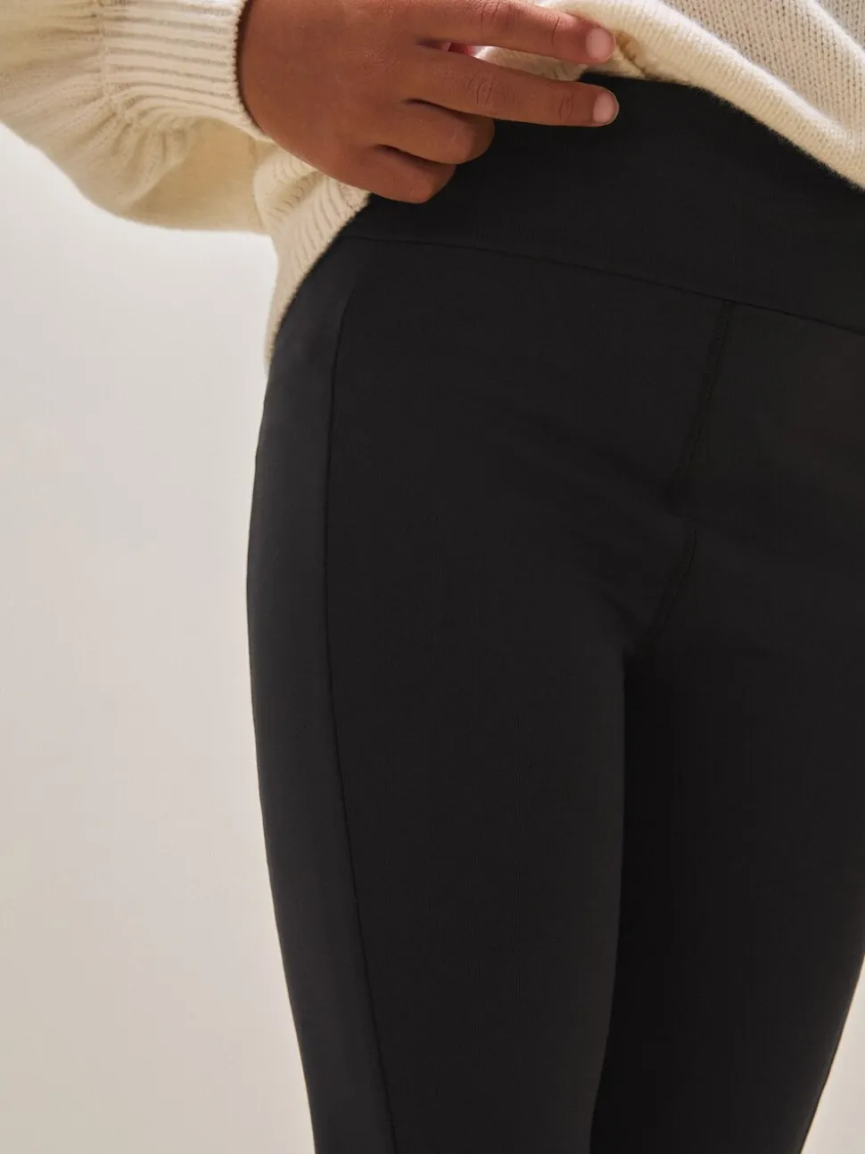 Reiss Black Barre 3-9 yrs Reiss | Royal Ballet Panel Leggings