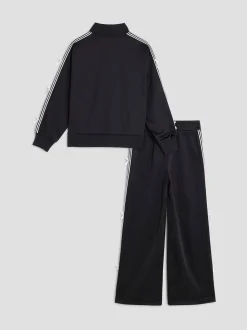 River Island Black Bow Tracksuit Set