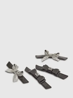 River Island Black Changeable Strap Chelsea Boots