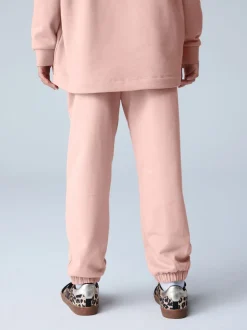 smALLSAINTS Mid Pink Underground Cuffed Relaxed Sweatpants