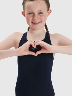 Speedo Navy Endurance+ Medalist Swimsuit