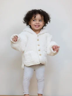 The Little Tailor Baby Chunky Sherpa Fleece Jacket