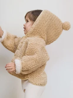 The Little Tailor Baby Chunky Sherpa Fleece Jacket