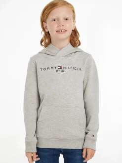 Tommy Hilfiger Grey Essential Hoodie