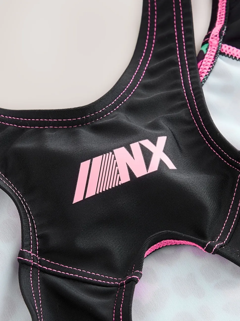 Turquoise Blue Animal Sports Open Back Swimsuit (3-16yrs)