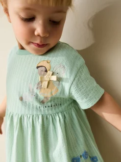 Turquoise Fairy Jersey Dress (3mths-7yrs)