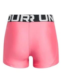 Under Armour Pink Heat Gear Shorty Shorts
